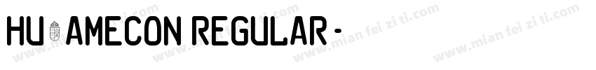 Hu_Amecon Regular字体转换